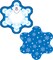 Carson Dellosa 36-Piece Mini Snowflake Bulletin Board Cutouts, Snowflake Cutouts for Bulletin Board and Classroom Décor, Winter Classroom Cutouts, Winter Classroom Decorations